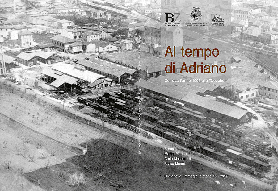 Copertina del n.13 di Civitanova Immagini e Storie dedicato alle Officine Meccaniche Adriano Cecchetti di Civitanova Marche